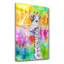 Wallity Pintura Decorativa de Vidrio Templado Multicolor 46 x 72 cm